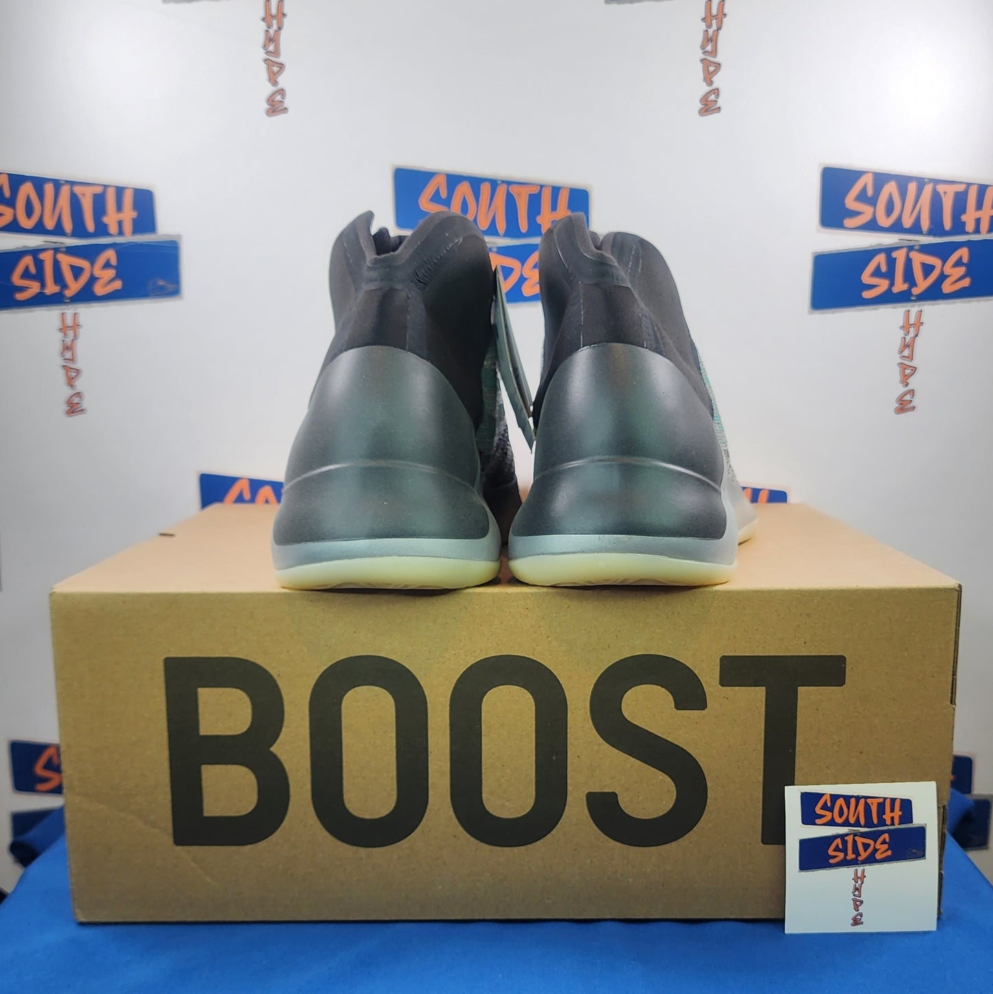Adidas Yeezy QNTM Teal Blue