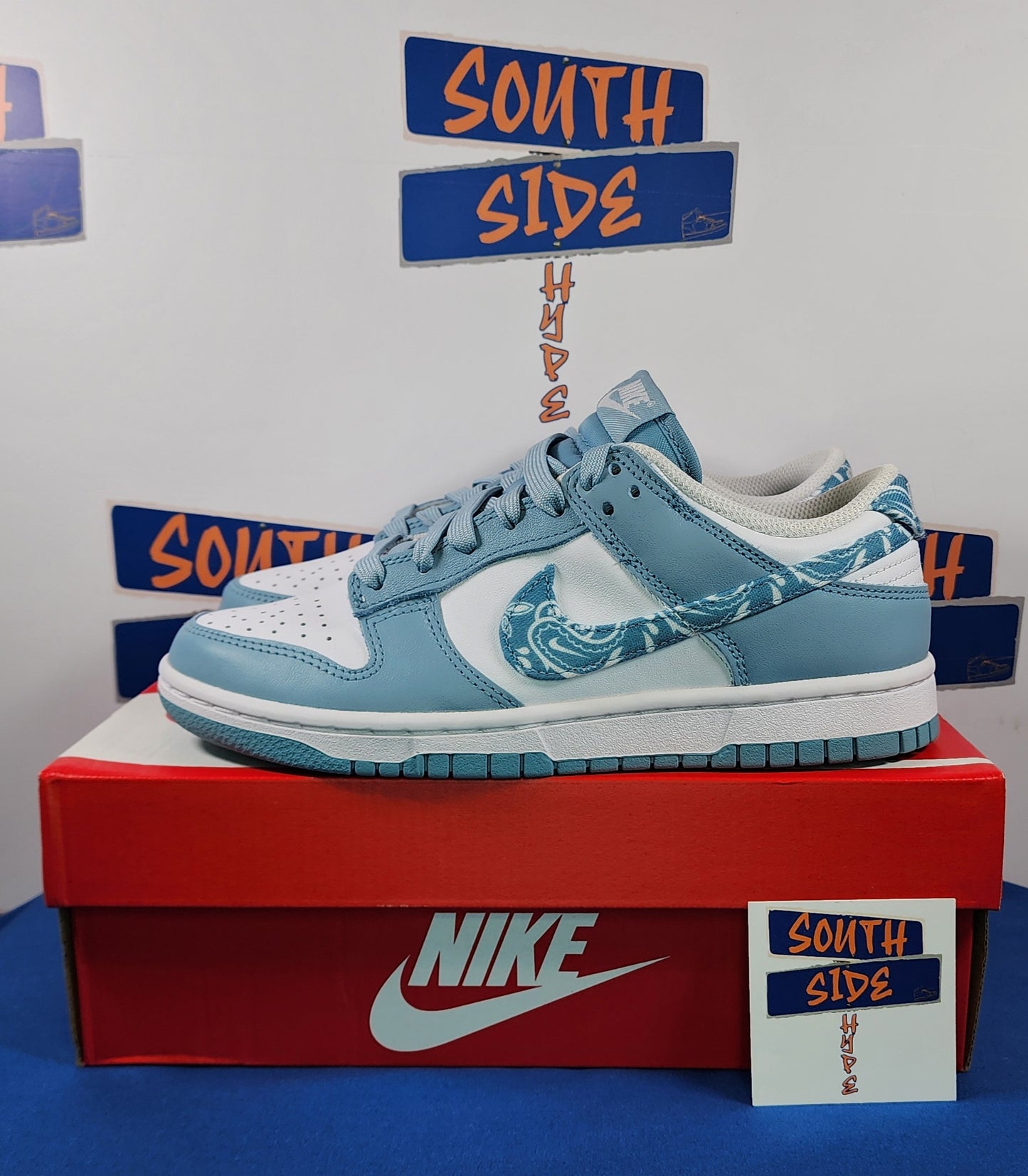 Nike Dunk Low Essential Paisley Pack Worn Blue (W)